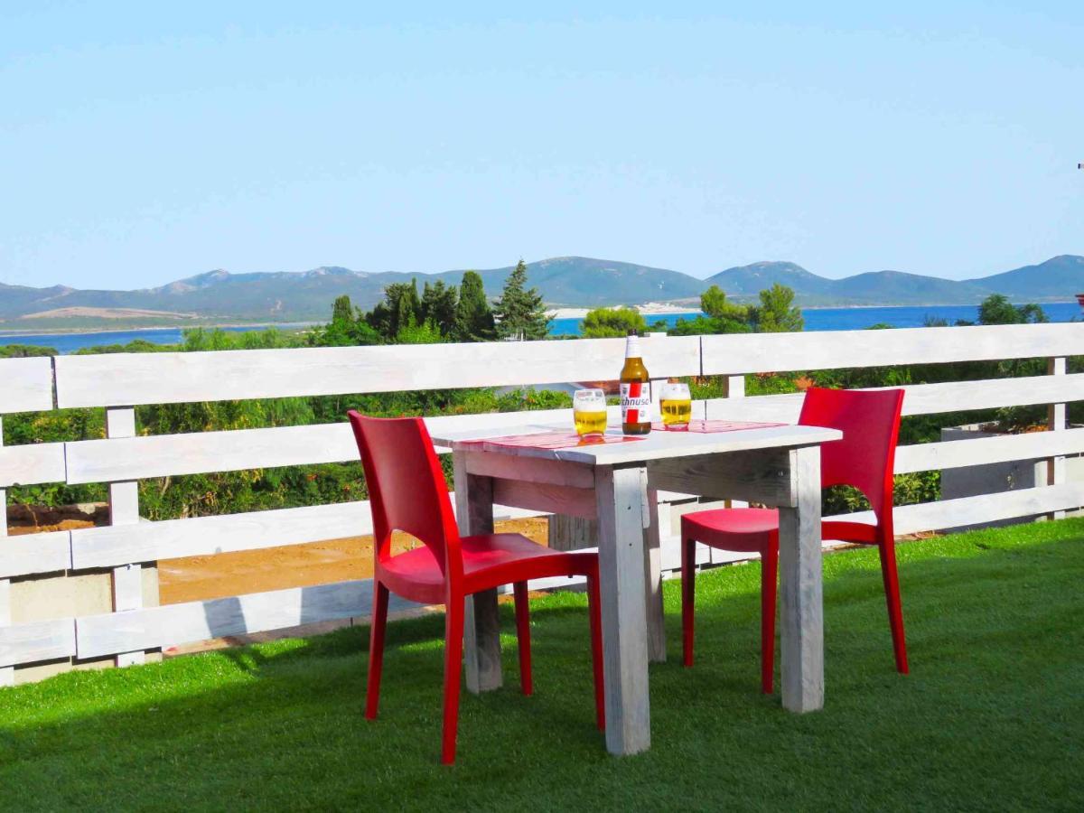 Panohome Porto Pino Buitenkant foto