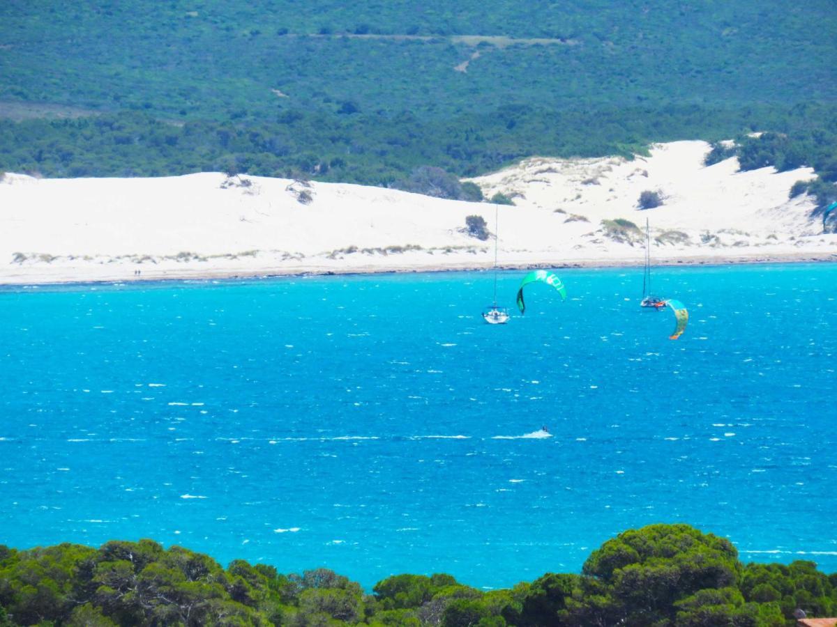 Panohome Porto Pino Buitenkant foto