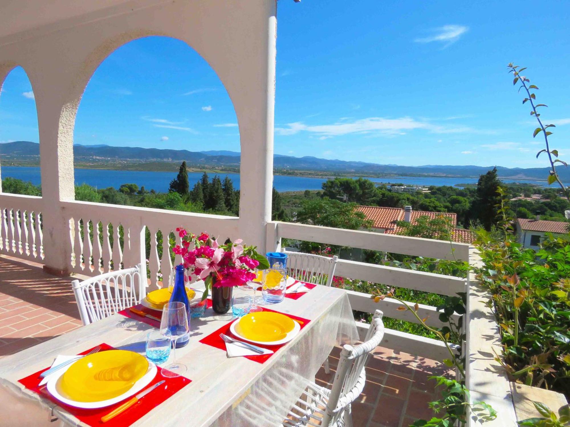 Panohome Porto Pino Buitenkant foto