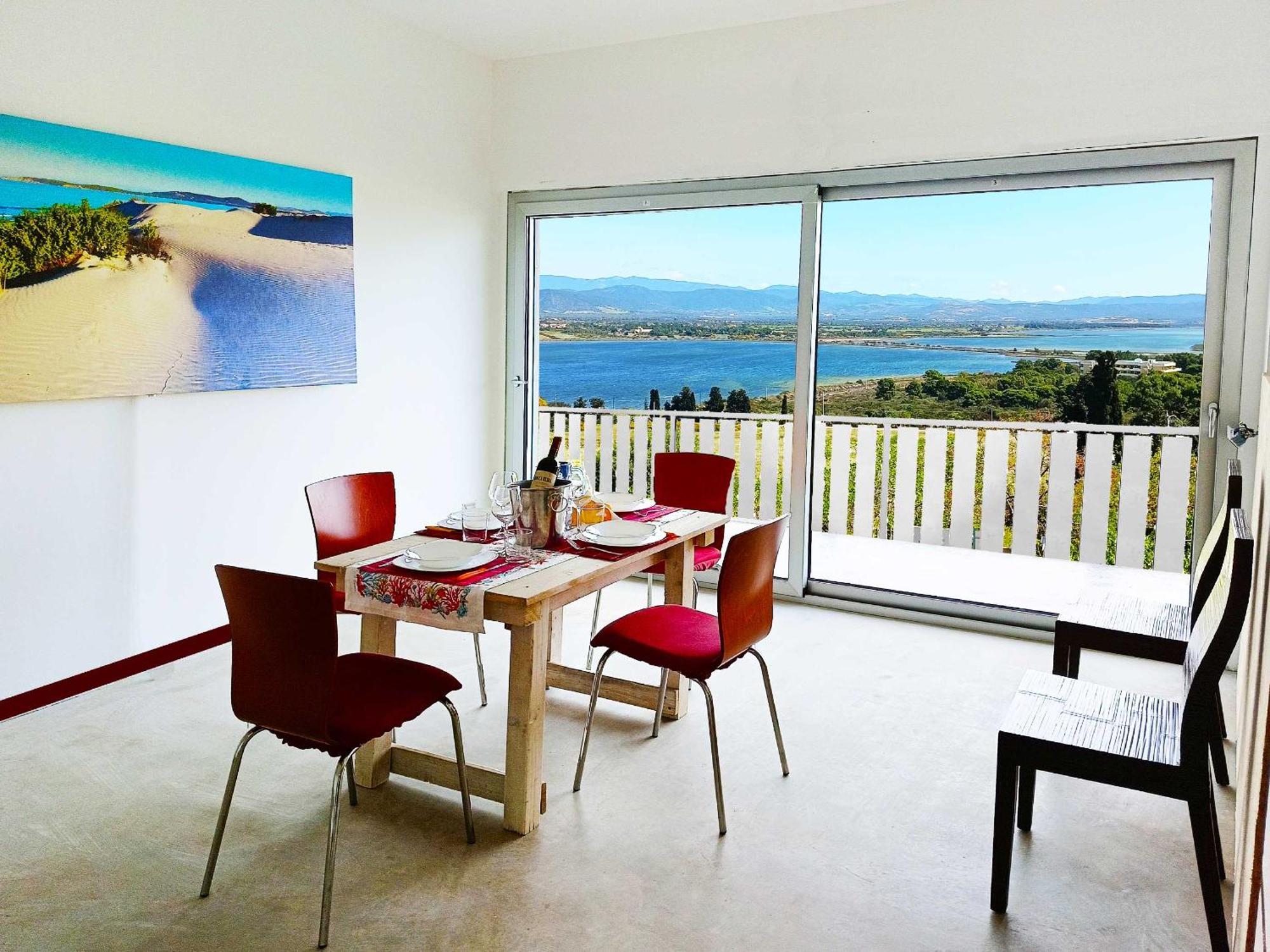 Panohome Porto Pino Buitenkant foto
