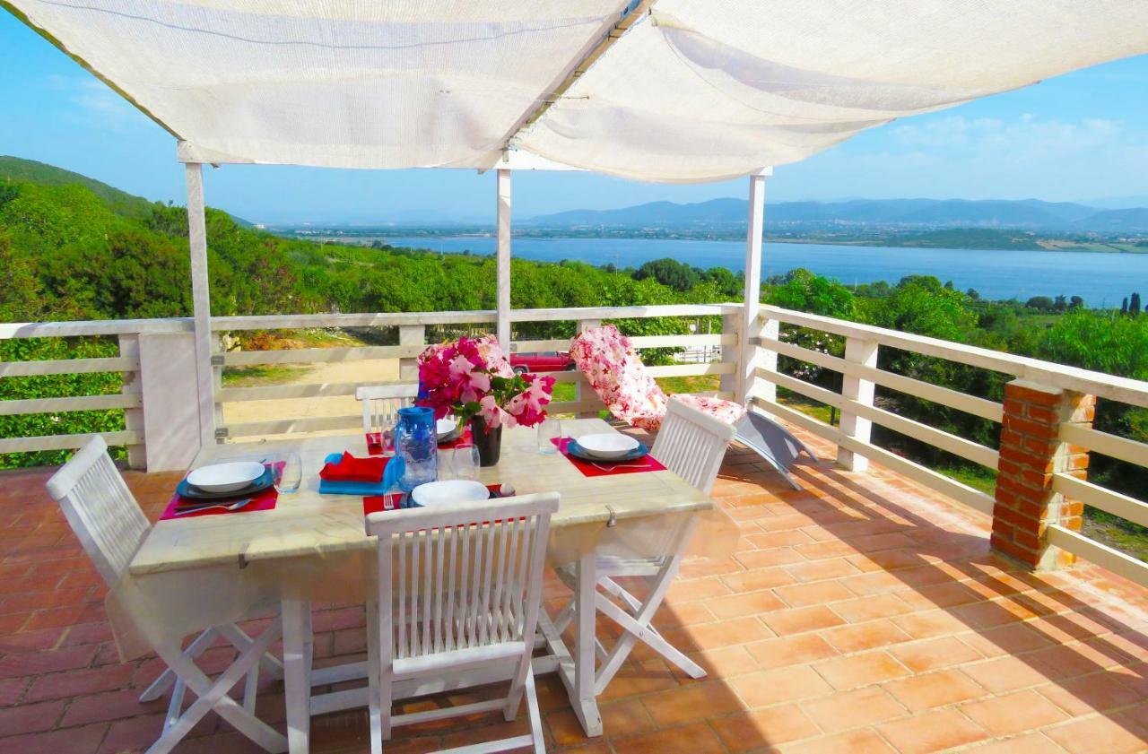 Panohome Porto Pino Buitenkant foto